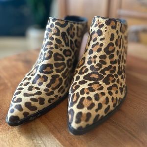 Dolce Vita cheetah print mules
